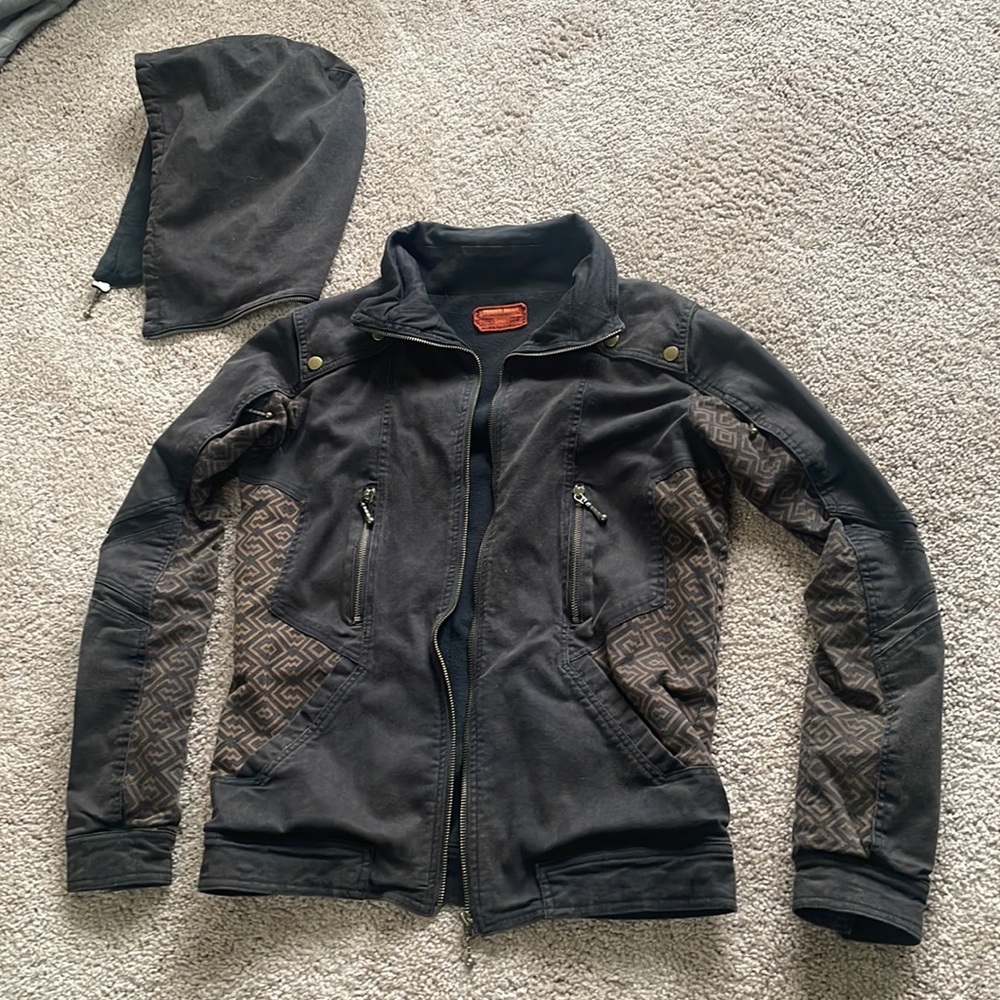 Phoenix rising men’s small steam punk jacket